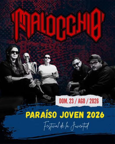 Afiche de Malocchio en Paraíso Joven 2026