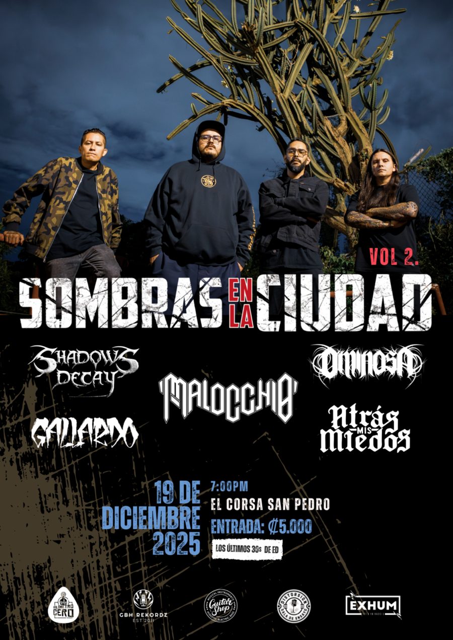 Afiche de Sombras en la Ciudad Vol. 2 en El Corsa San Pedro