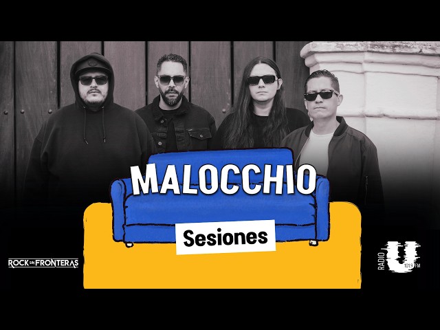 Miniatura de Malocchio en Sesiones de Radio U, en el sillón azul